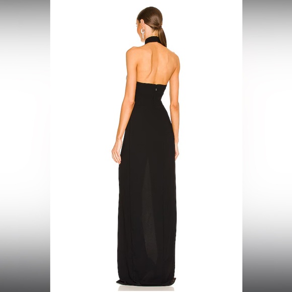 Queen Gown in Black Amanda Uprichard - small (no flaws) - Picture 3 of 5